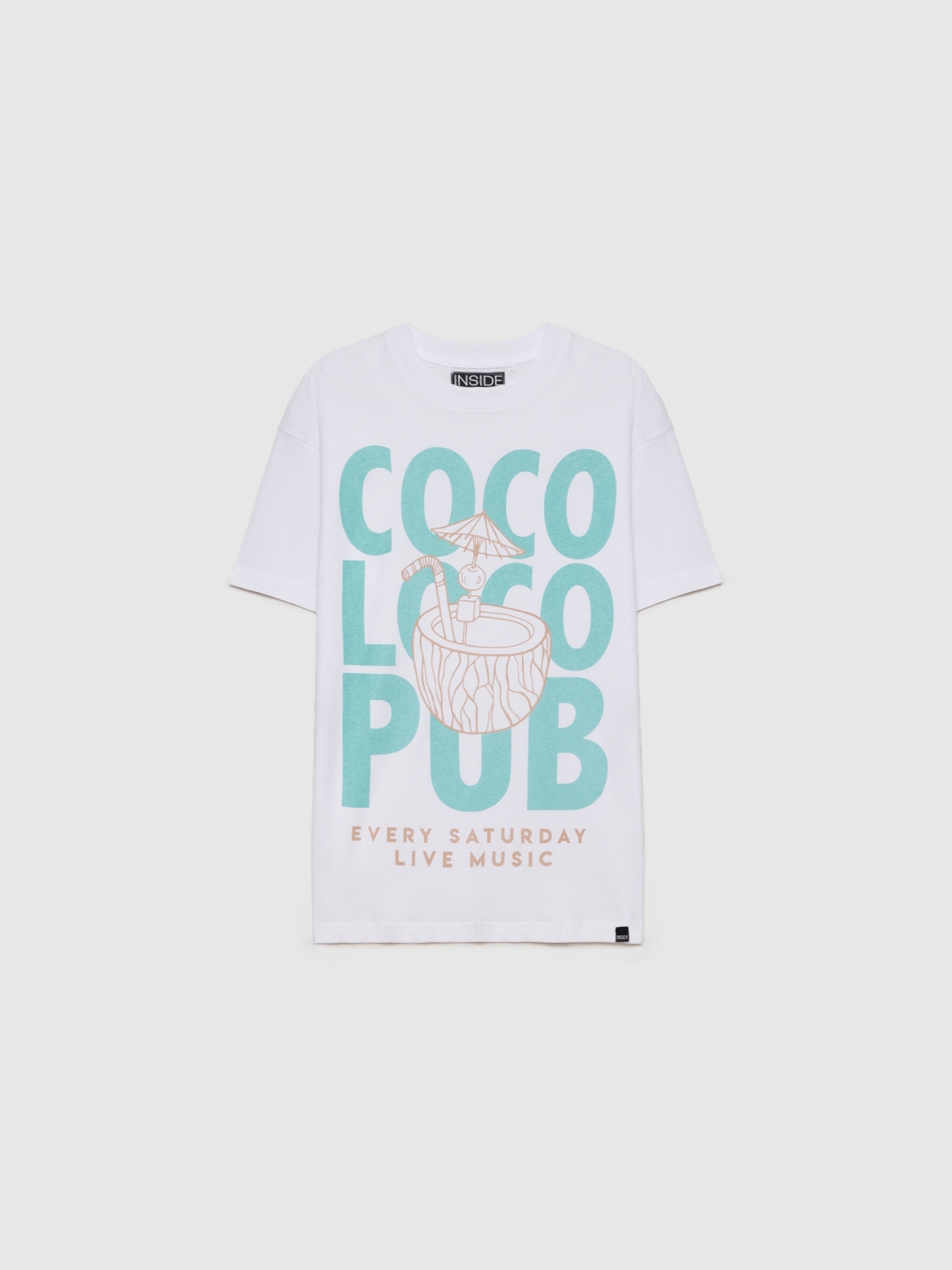  T-shirt Coco Loco branco