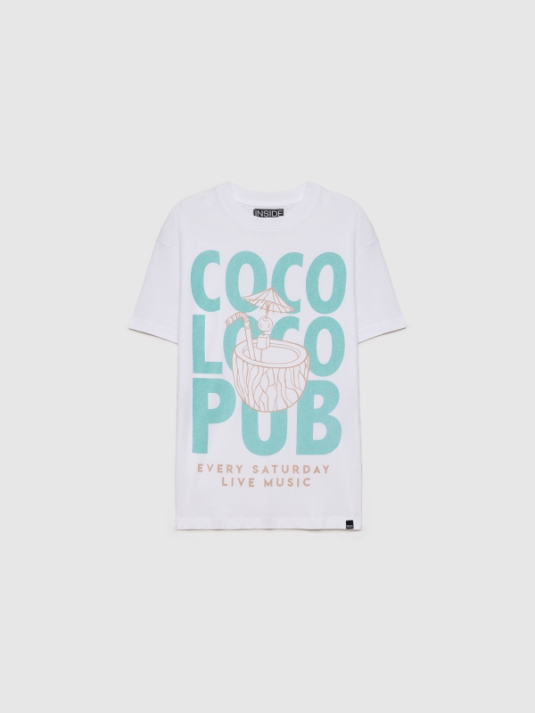  Camiseta Coco Loco blanco