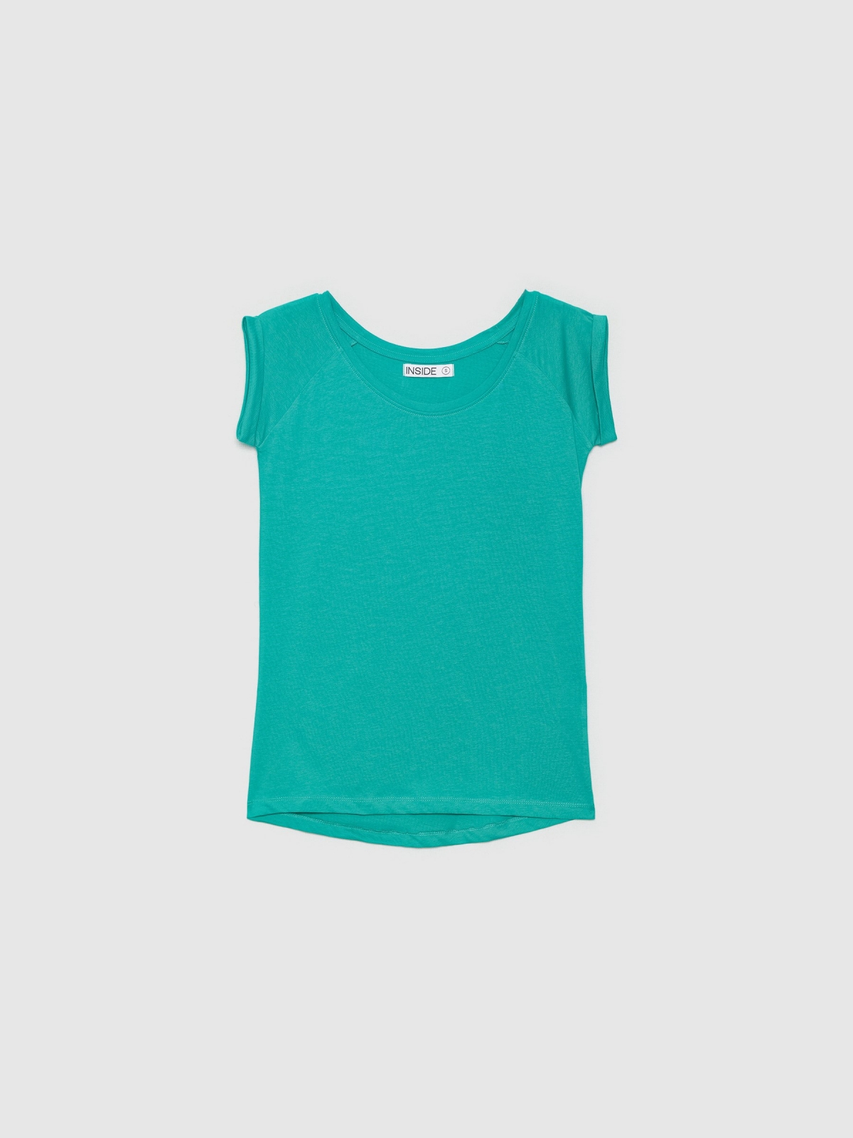  Basic short sleeve t-shirt green