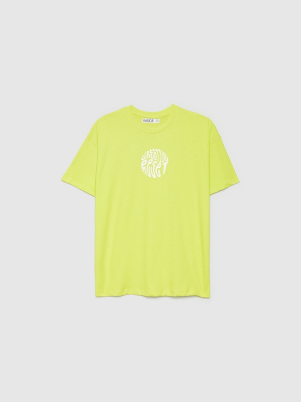  Creative Reset oversize t-shirt lime