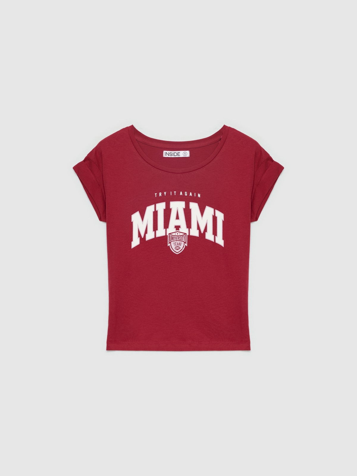  T-shirt Universidade de Miami granada