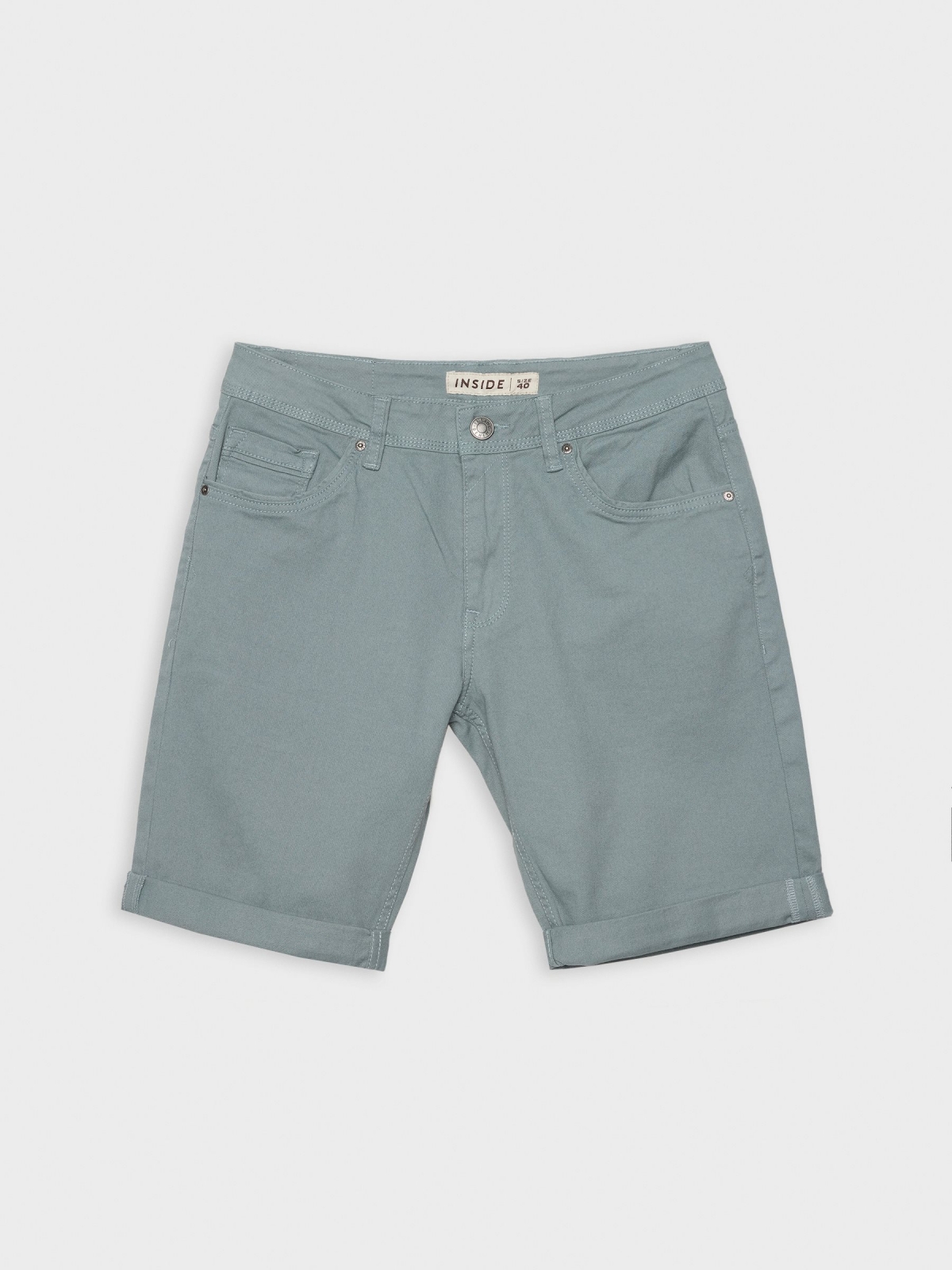 Bermuda short with five pockets grey