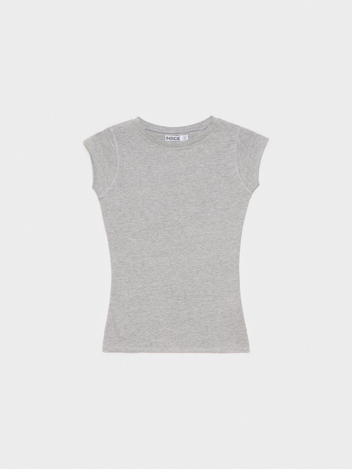  Basic short-sleeved T-shirt grey