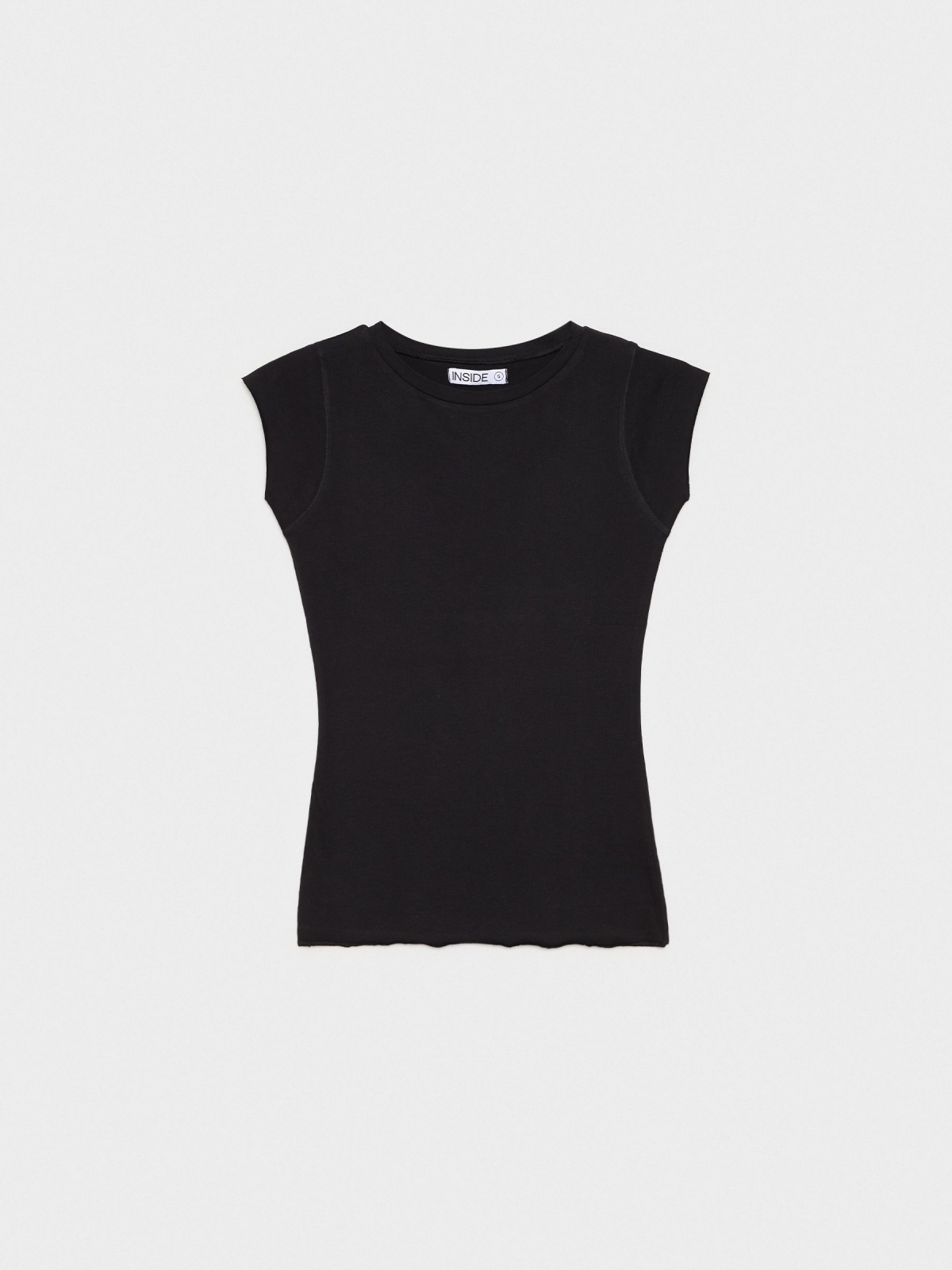  Basic short-sleeved T-shirt black