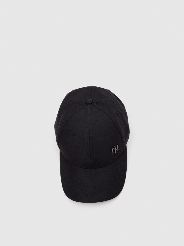 Gorra básica IN negro vista detalle