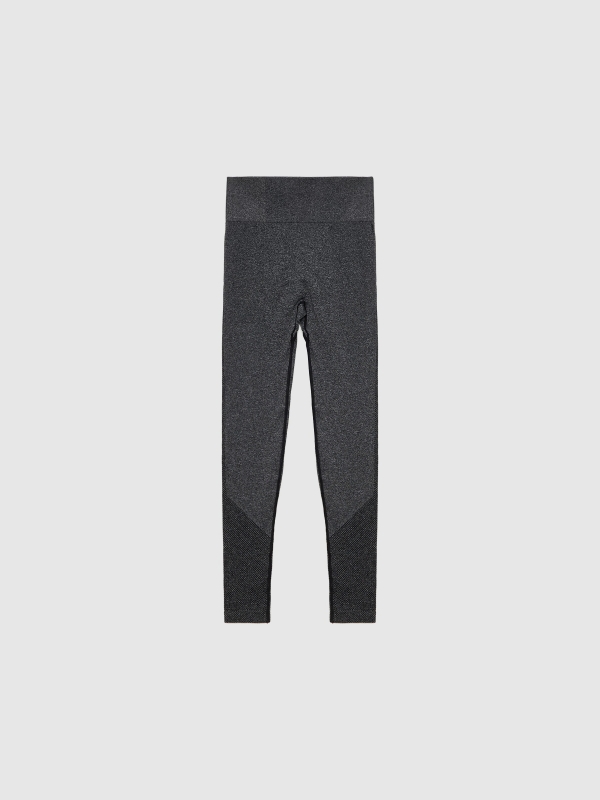  Leggings scrunch bum gris oscuro