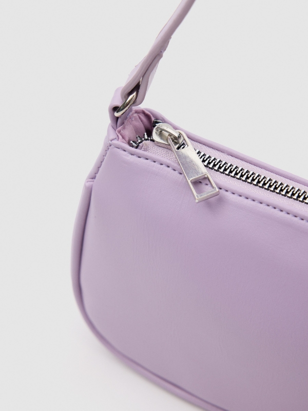 Colour gradient bag lilac detail view