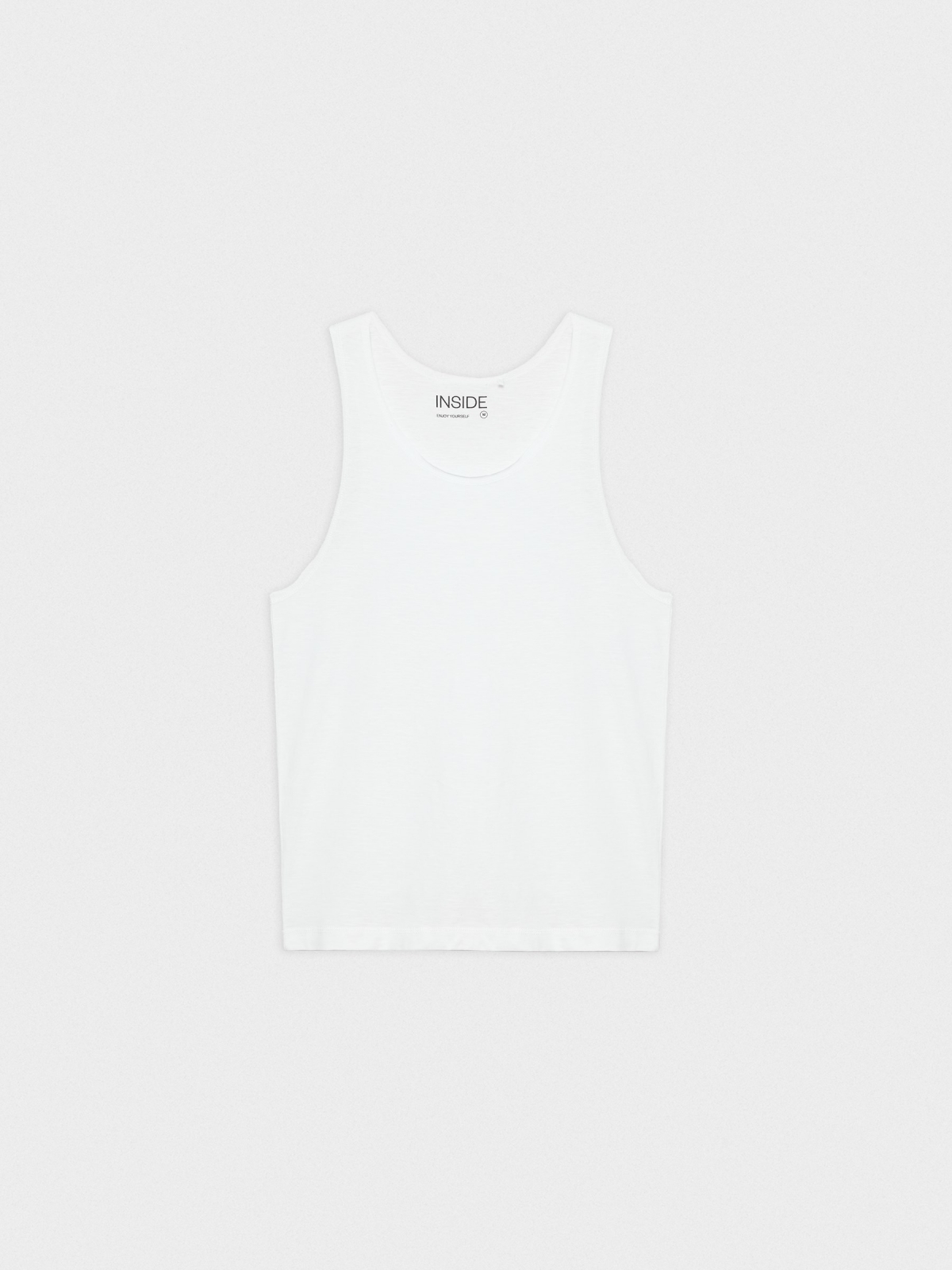  Basic tank t-shirt white