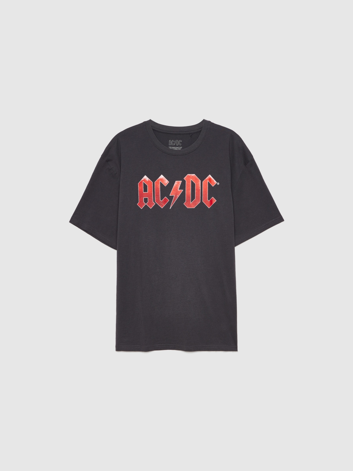  Camiseta AC/DC gris oscuro
