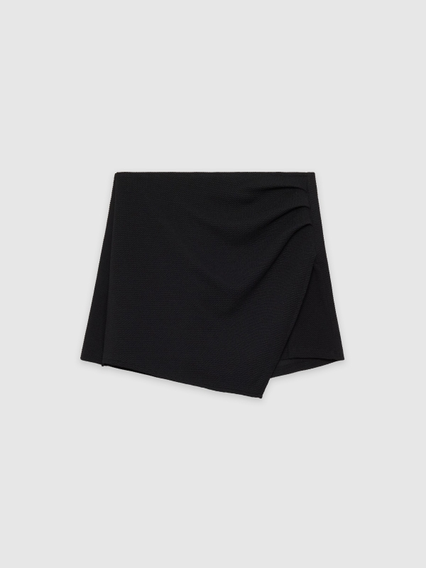  Falda pantalón mini negro