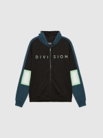 %Pto% Sudadera con capucha Division negro
