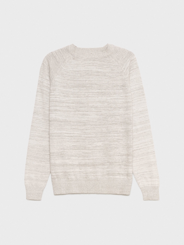  Basic mottled sweater light grey