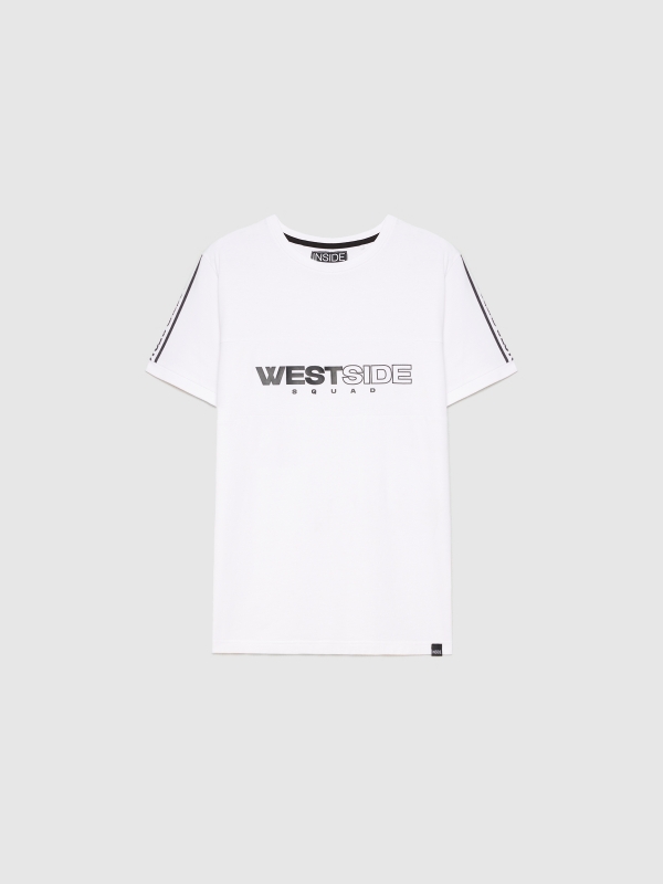  T-shirt Westside branco