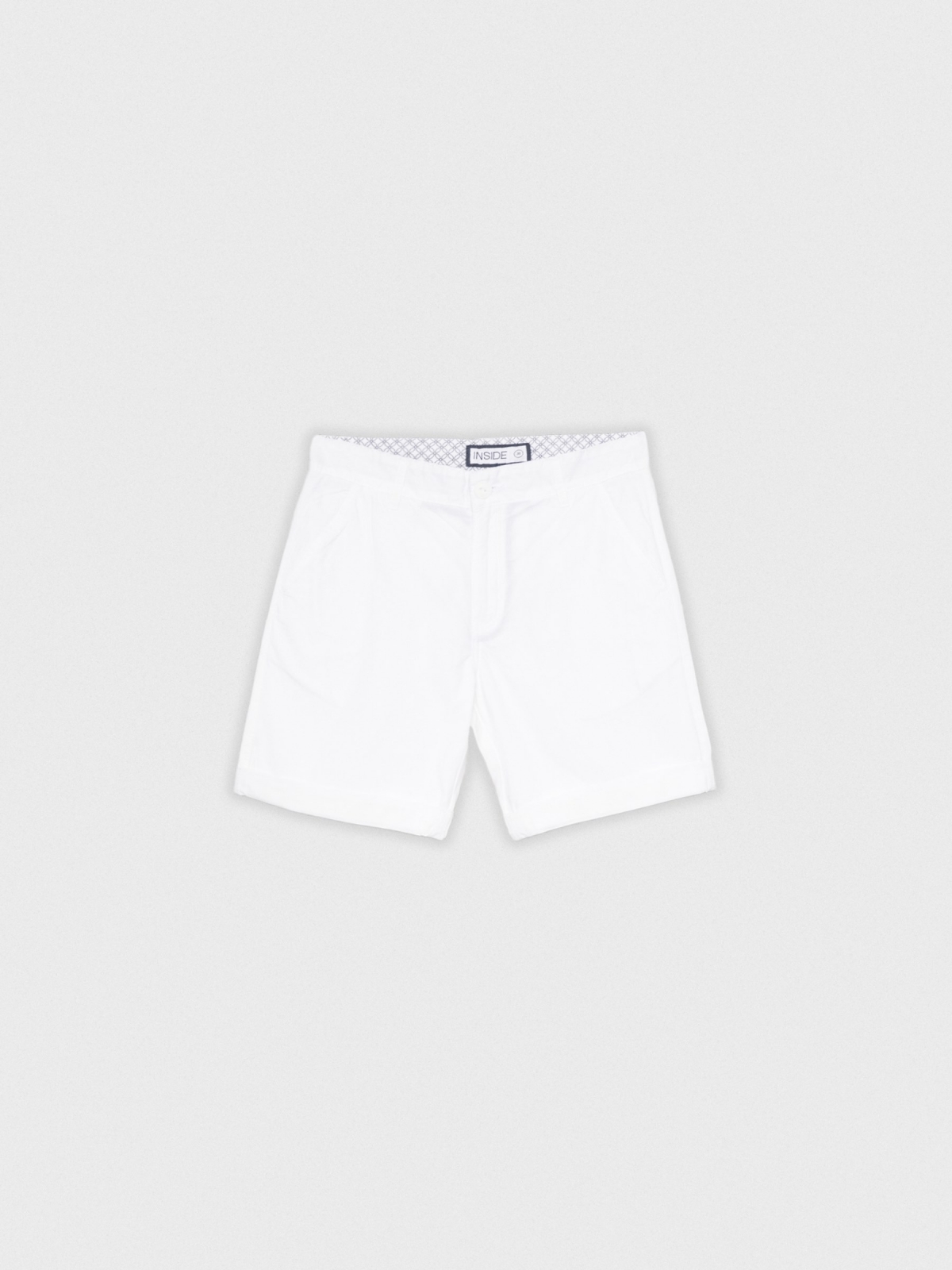  Poplin shorts white