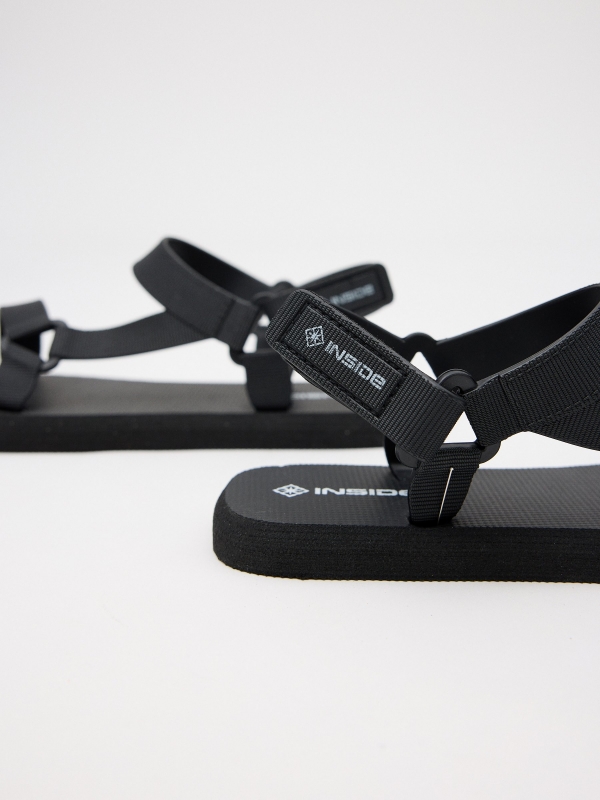 Velcro strips sandal detail view