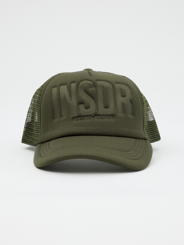 Gorra trucker Inside kaki