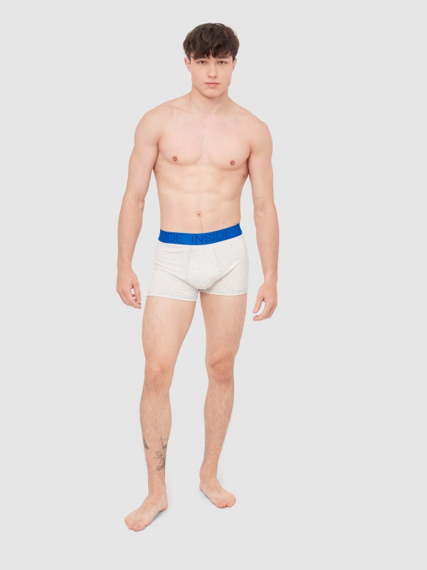 Boxer briefs 7 pack multicolor middle back view