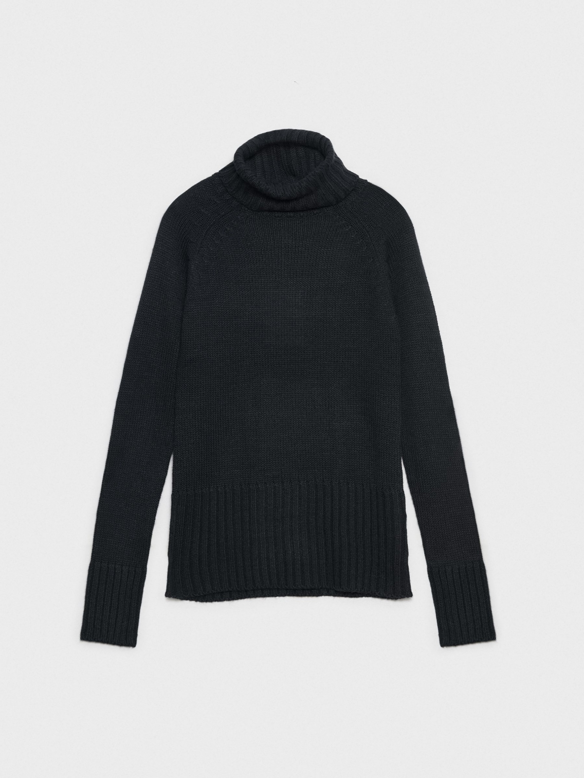  Basic turtleneck sweater dark blue