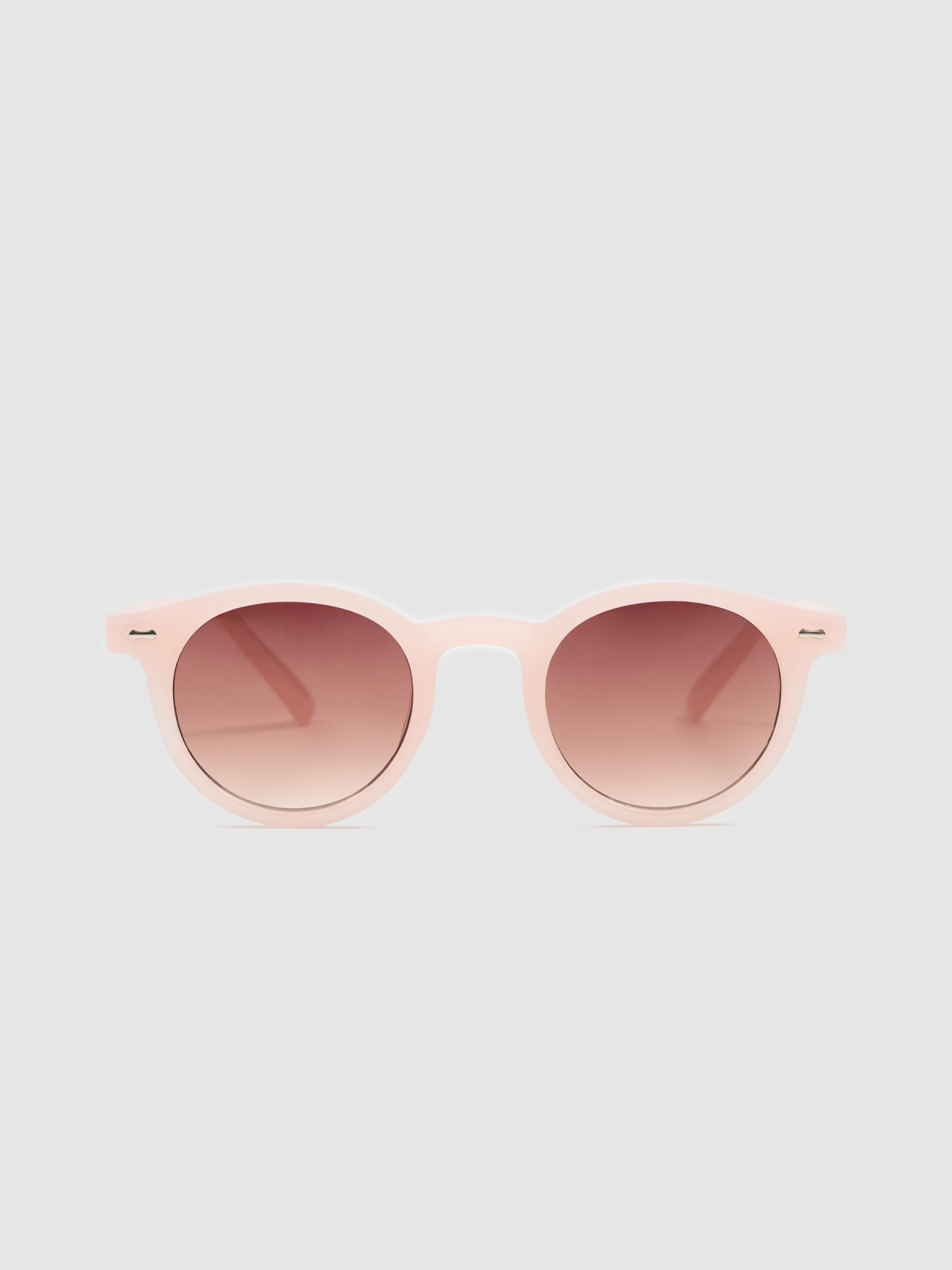 Gafas de sol acetato redondas rosa