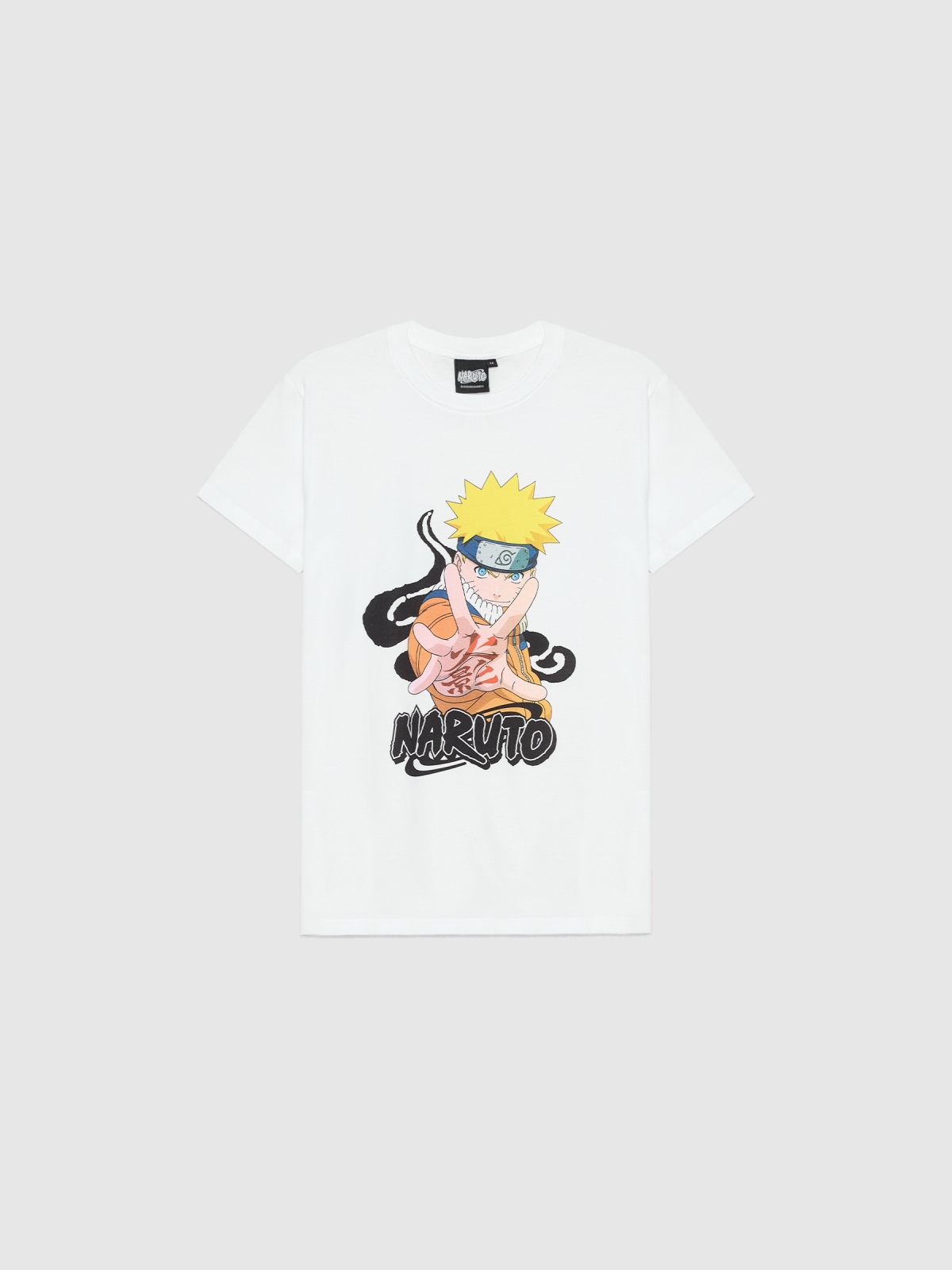  Camiseta Naruto blanco