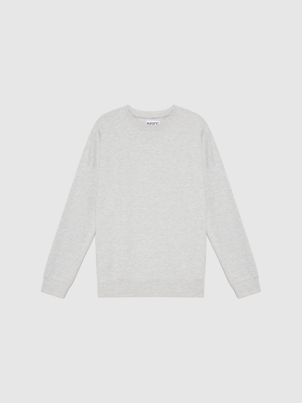  Basic sweatshirt grey