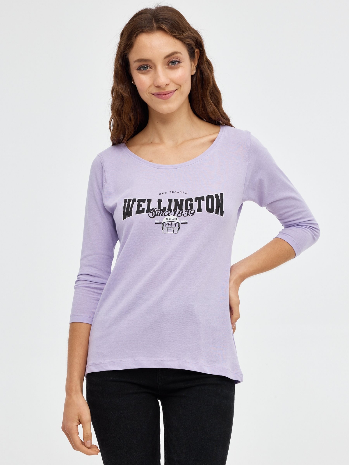 Wellington print T-shirt