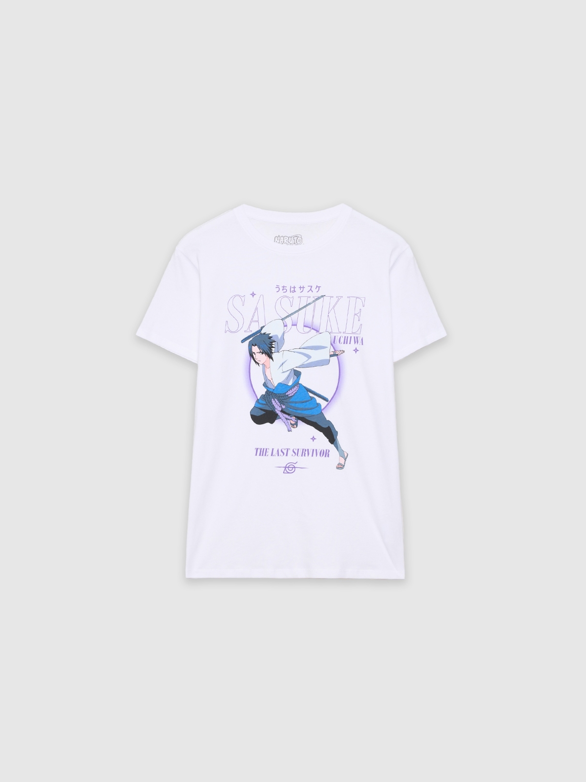  Sasuke T-shirt white