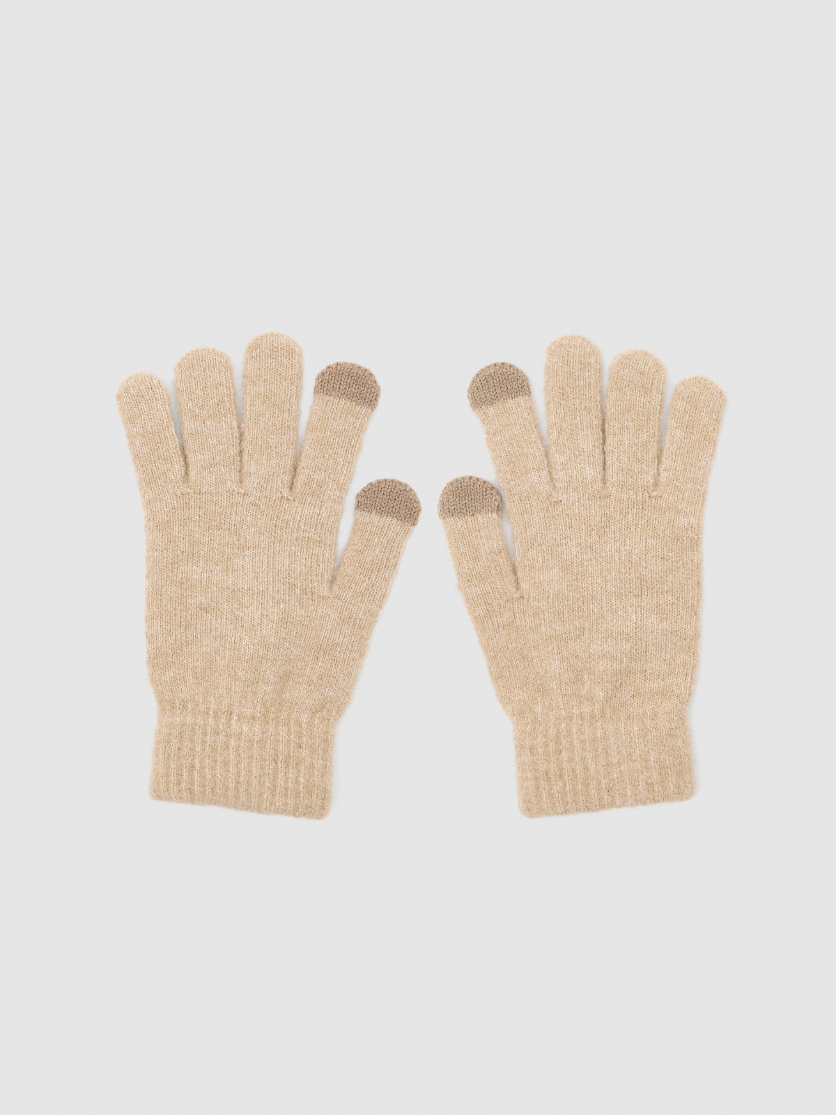 Guantes básicos marrones