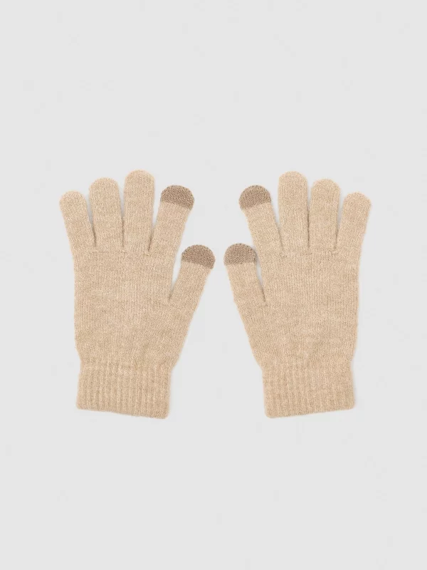 Basic brown gloves