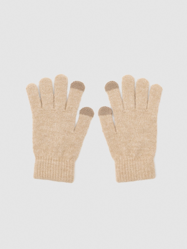 Guantes básicos marrones