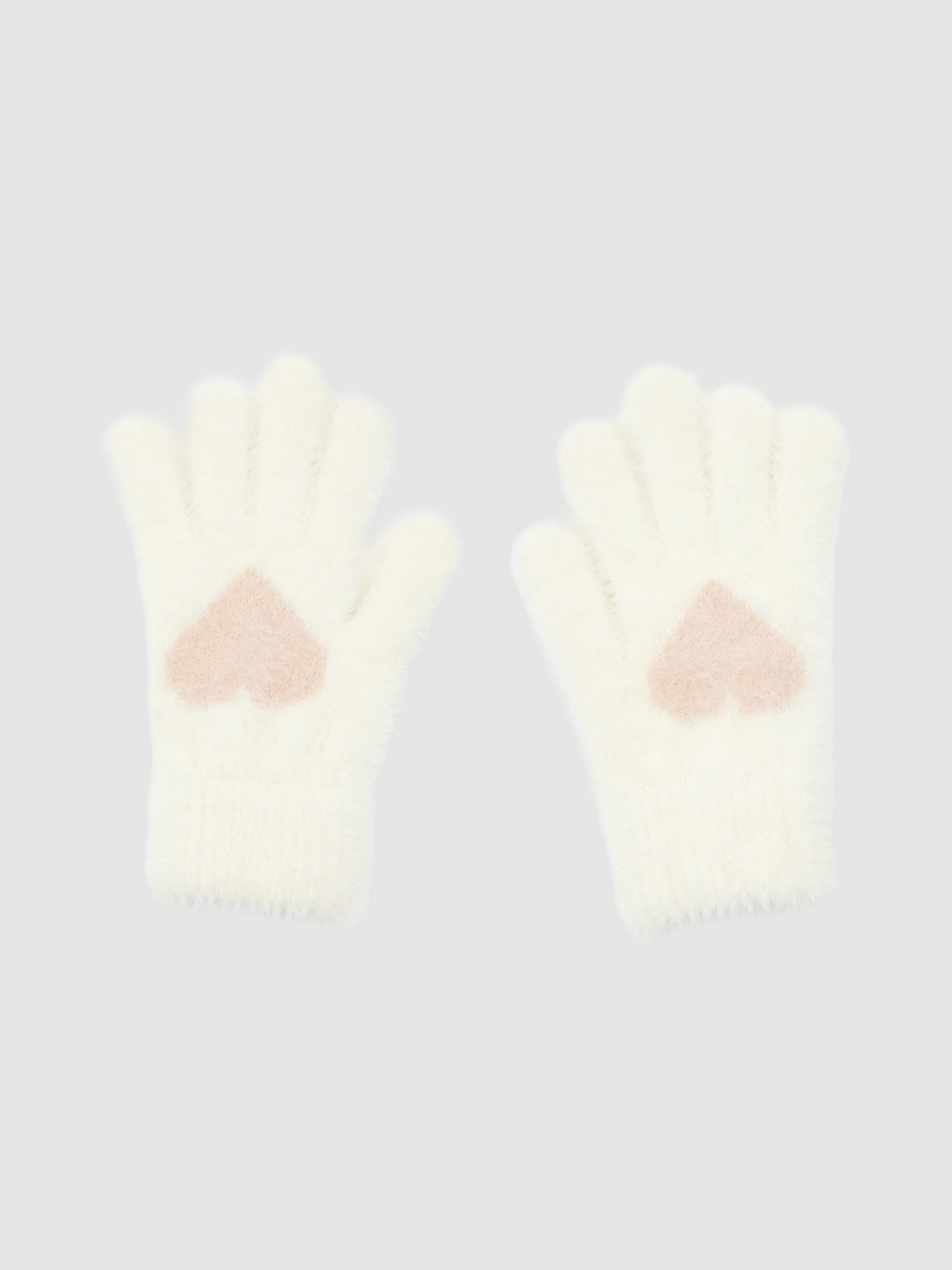 Guantes con corazón