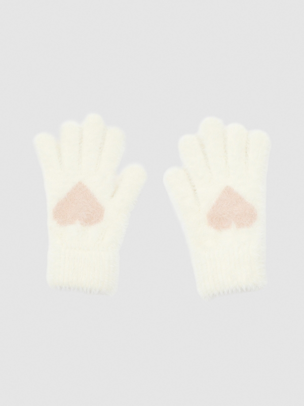 Guantes con corazón