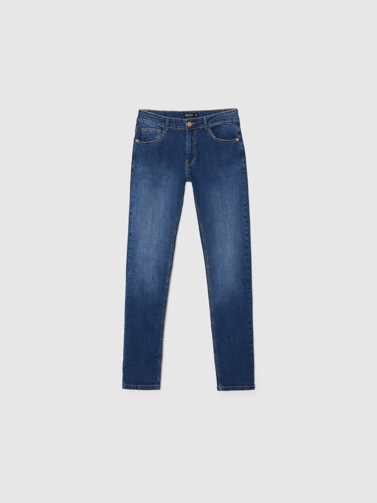  Jeans básicos regular azul