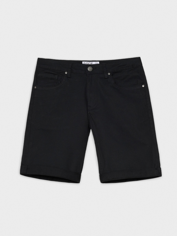  Bermuda short with five pockets black