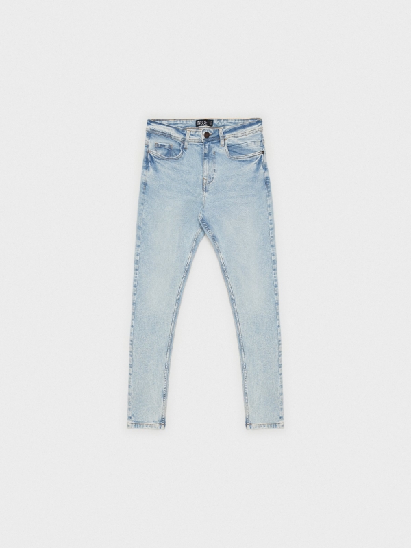  Light denim skinny jeans blue