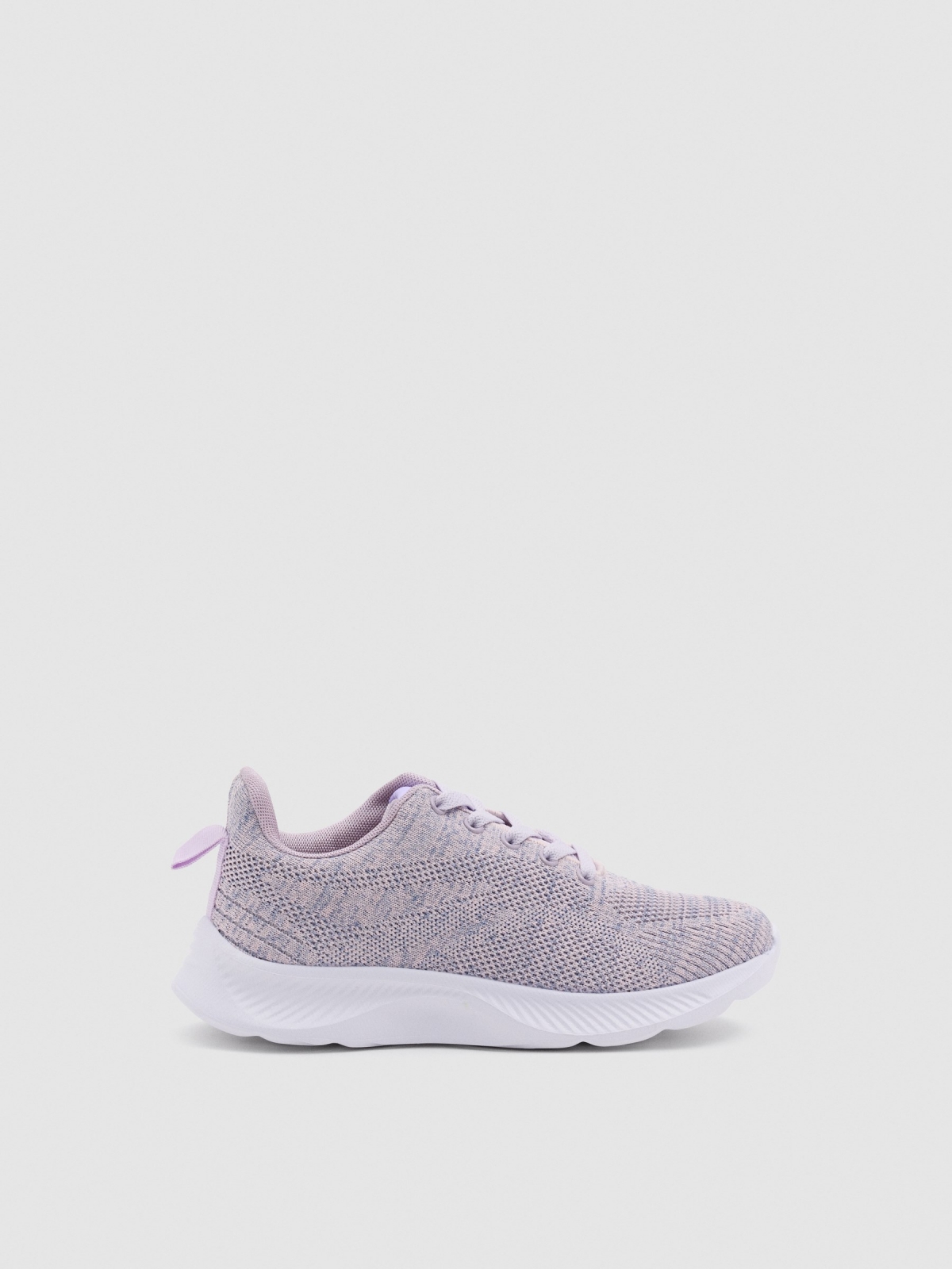 Basic running sneaker pastel purple