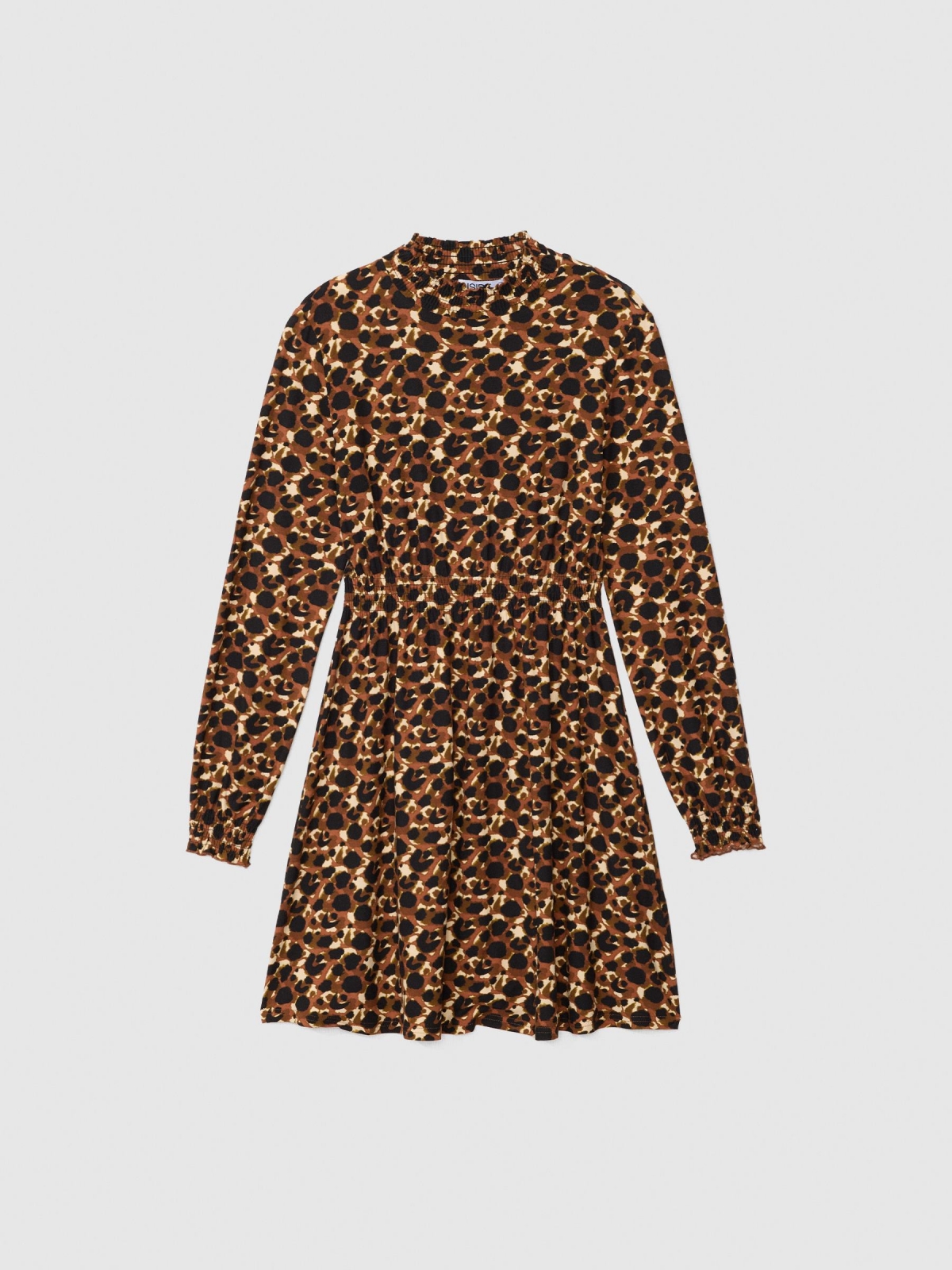  Perkins animal print dress multicolor