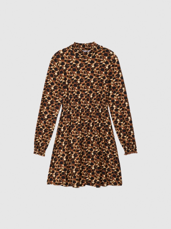  Perkins animal print dress multicolor