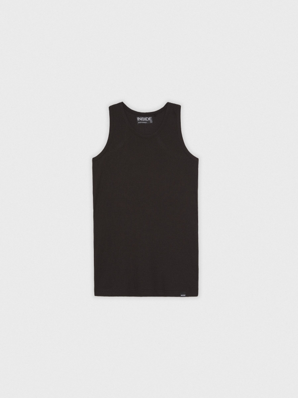  Basic racer back t-shirt black