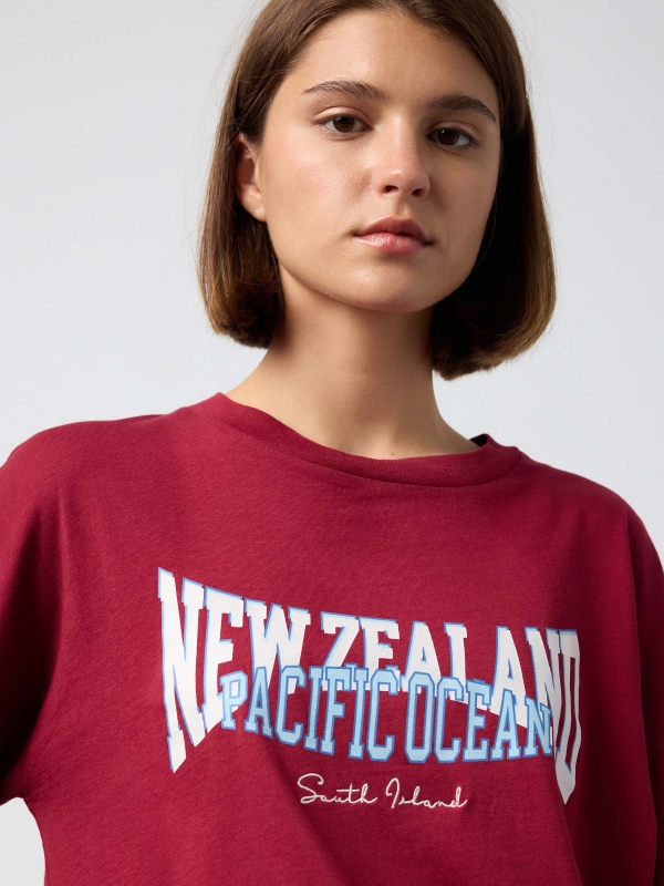  T-shirt New Zealand granada