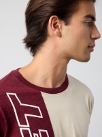 %Pto% Camiseta regular Reset granate