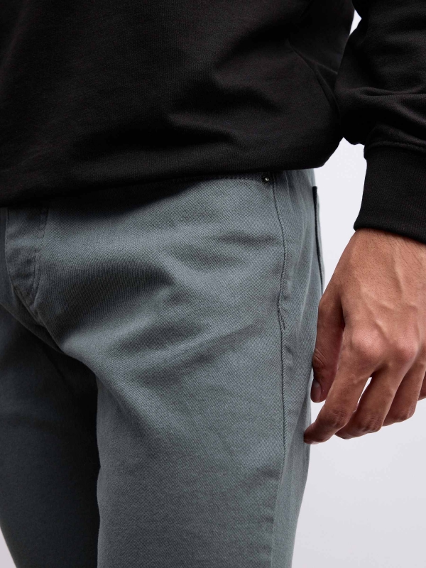  Regular five-pocket trousers grey