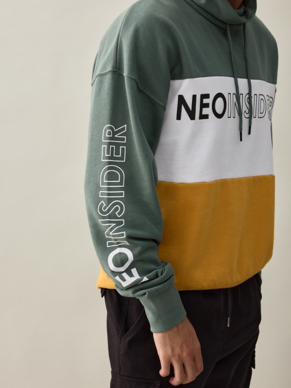  Sweatshirt NEOINSIDERS verde acinzentado