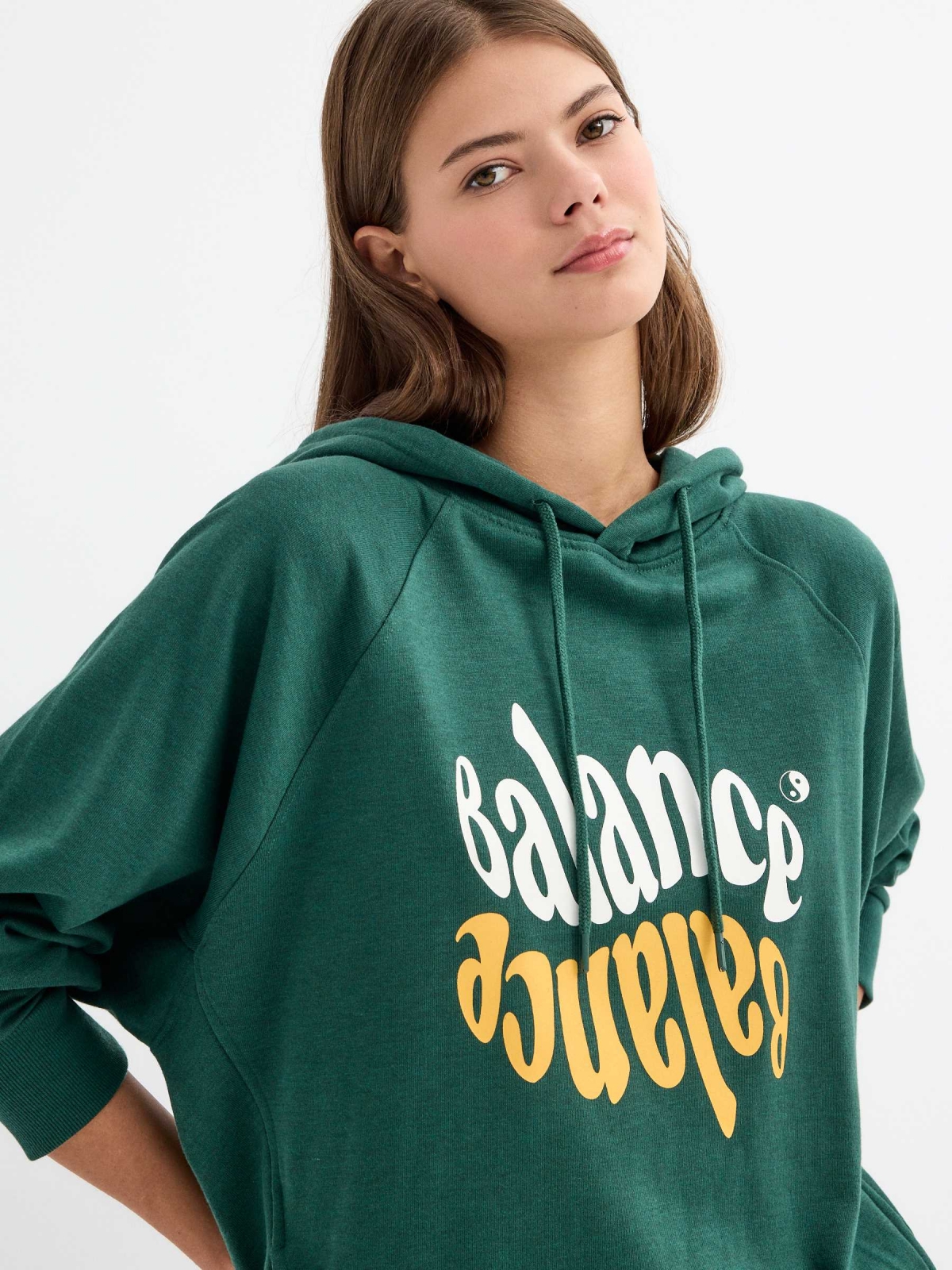  Sudadera Balance verde