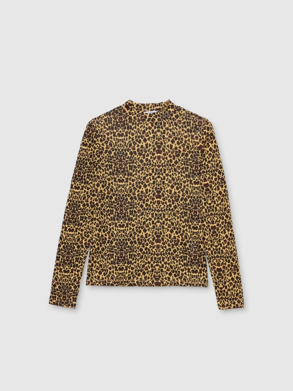 Camiseta manga larga perkins animal print