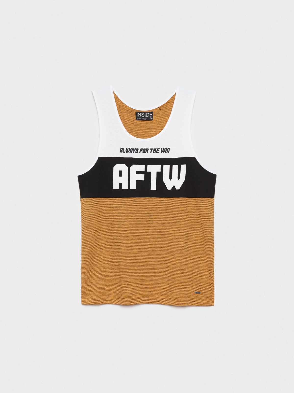  T-shirt do tanque AFTW ocre