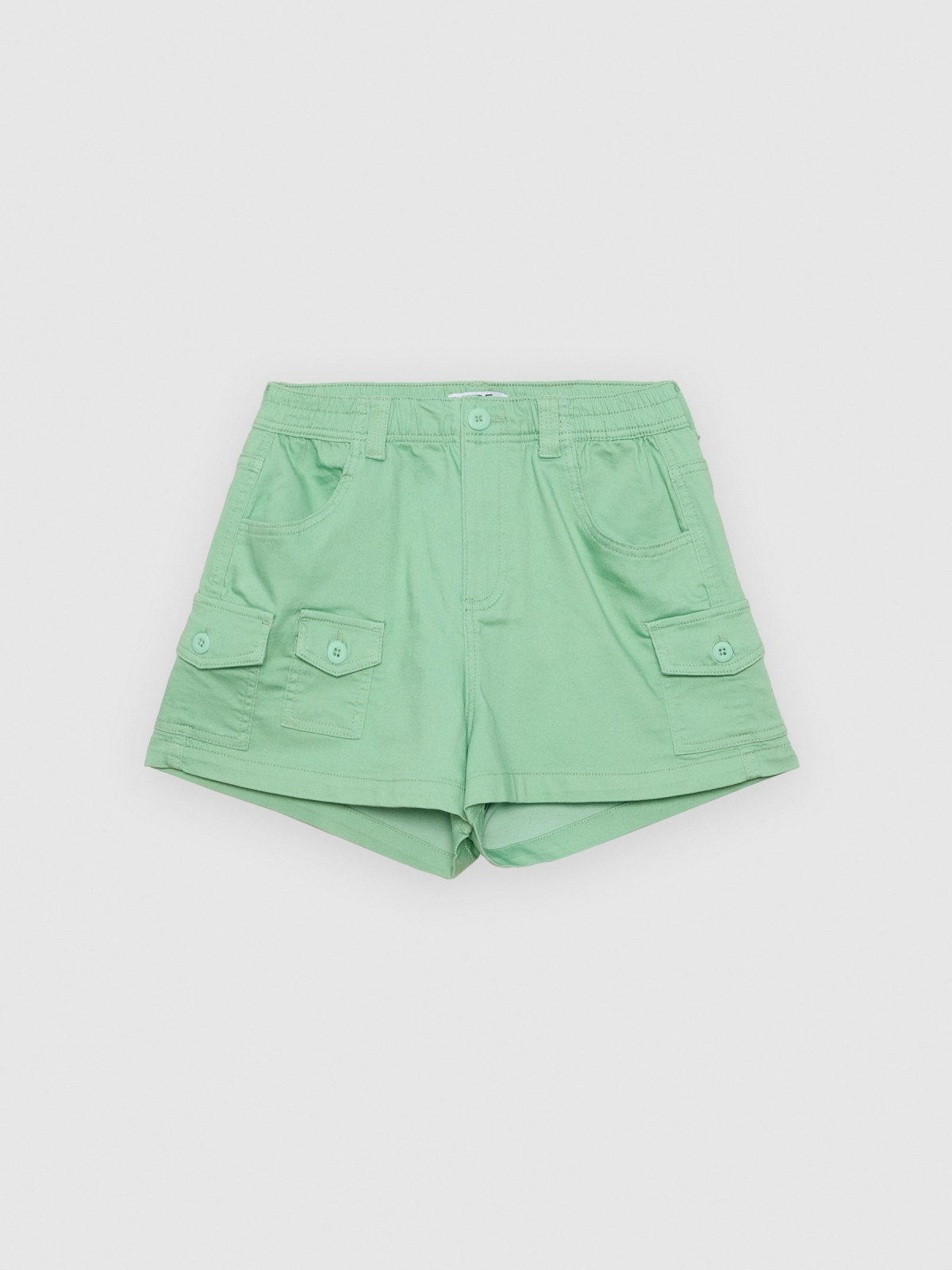  Short cargo verde