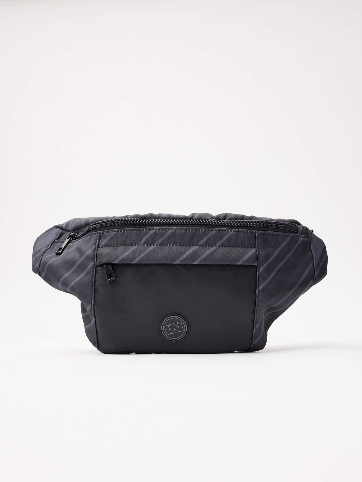 Men's fanny pack with black zipper