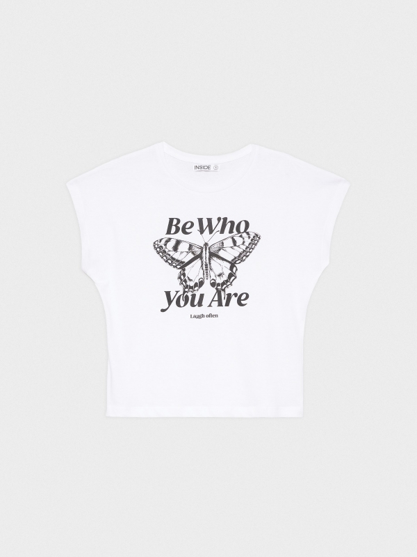  T-shirt with print white
