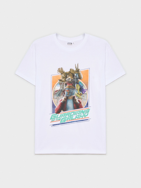  Camiseta Guardians of the Galaxy blanco